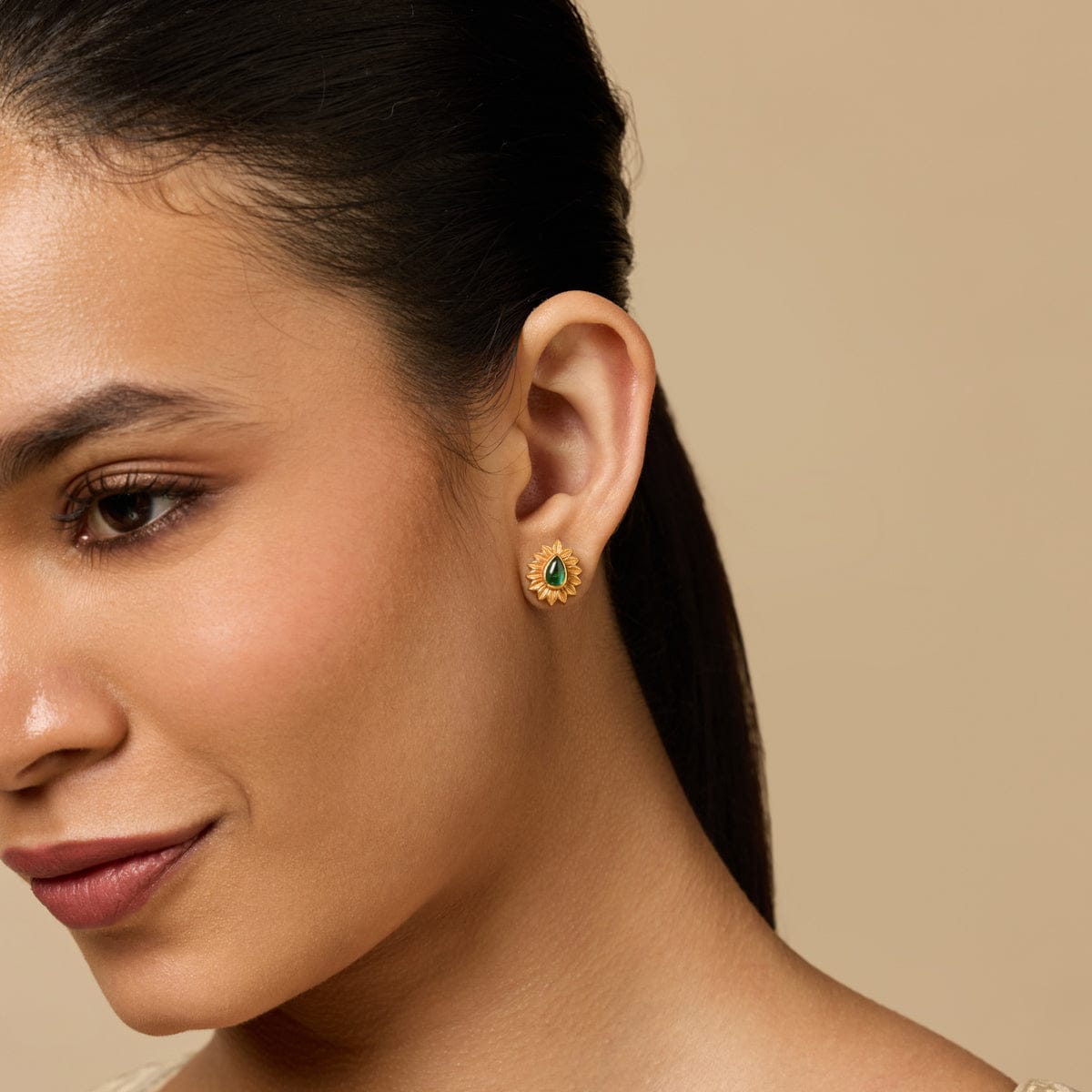 Temple Earring Silver Temple Earring 193291