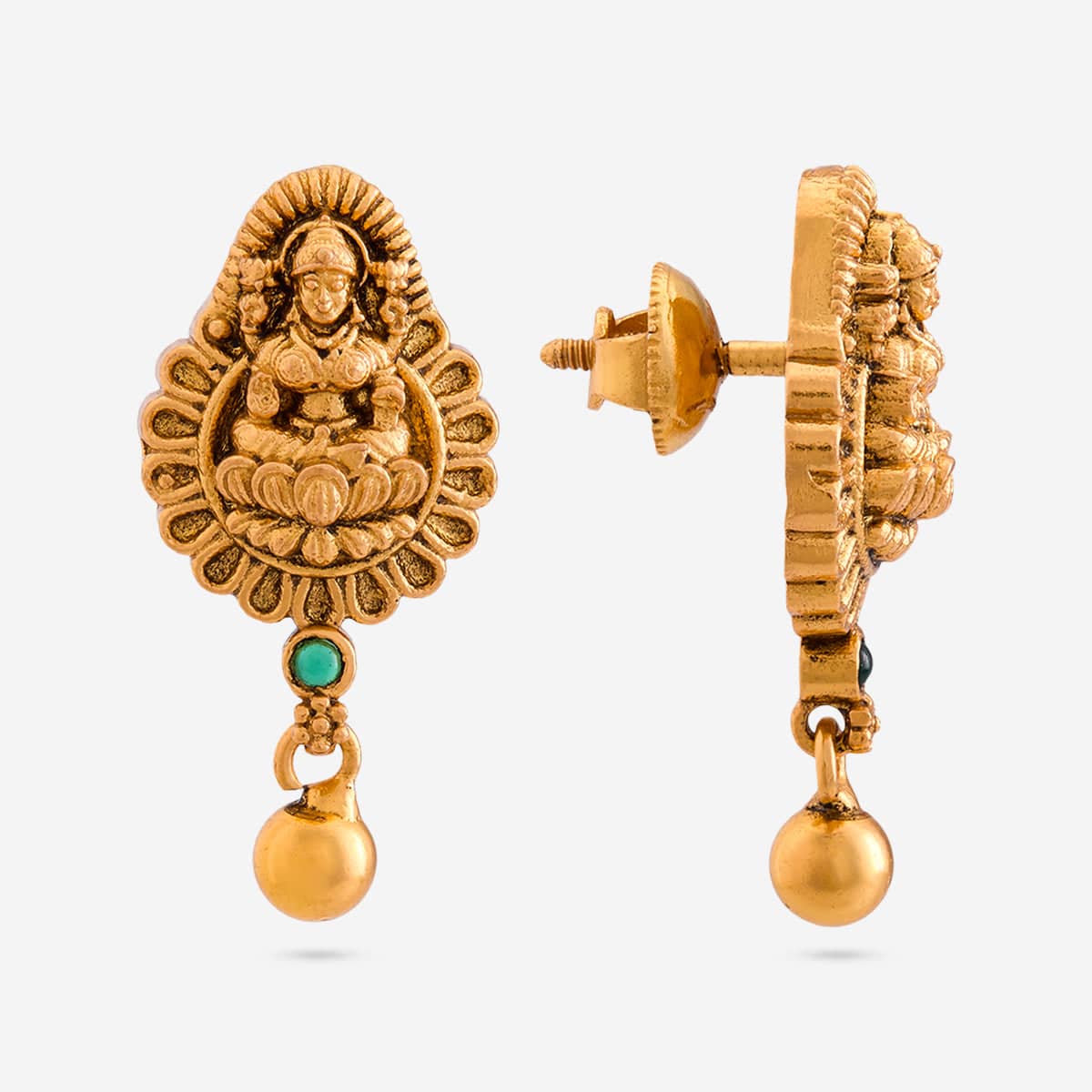 Temple Earring Silver Temple Earring 197054