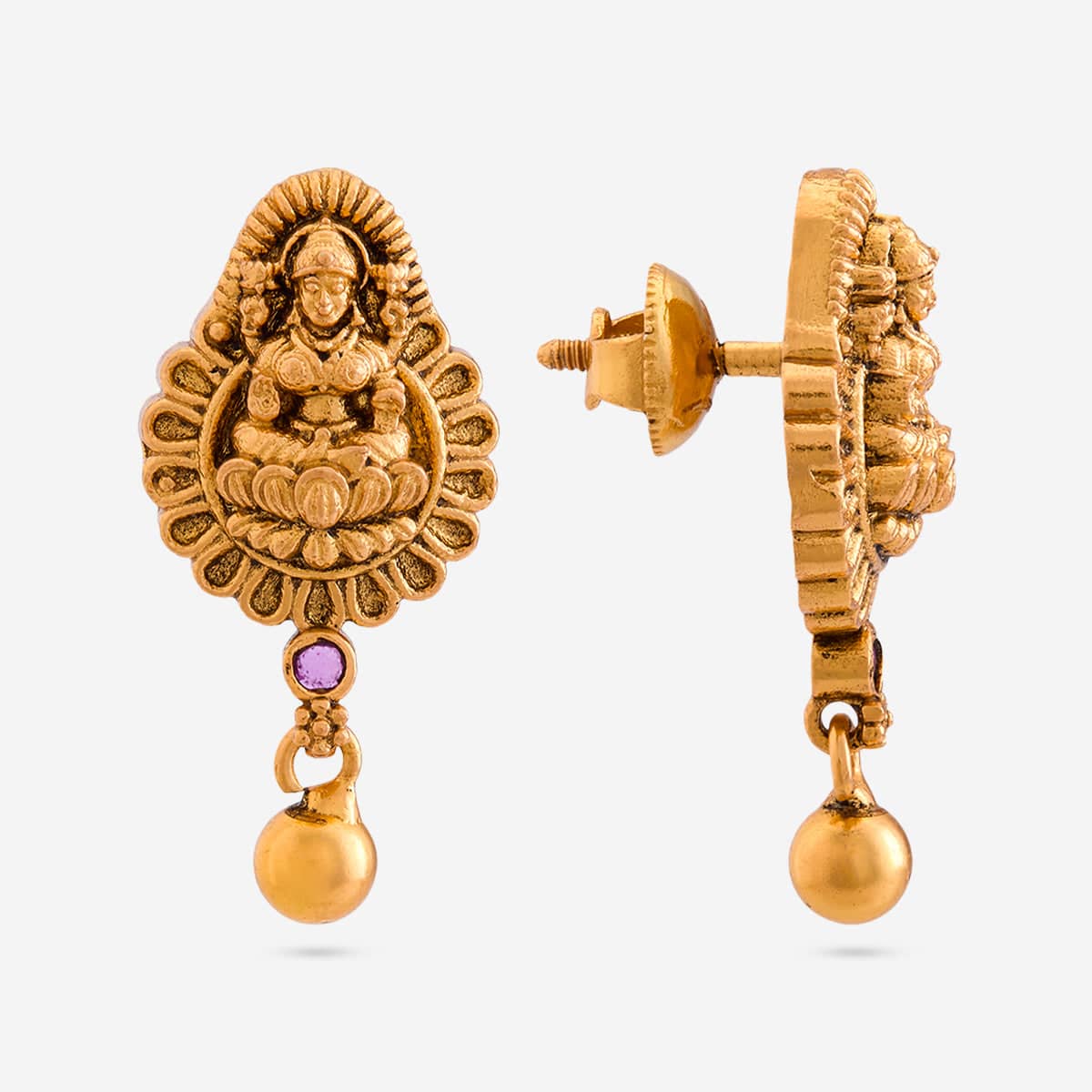 Temple Earring Silver Temple Earring 197054