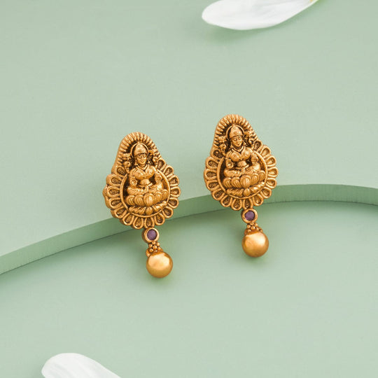 Temple Earring Silver Temple Earring 197054