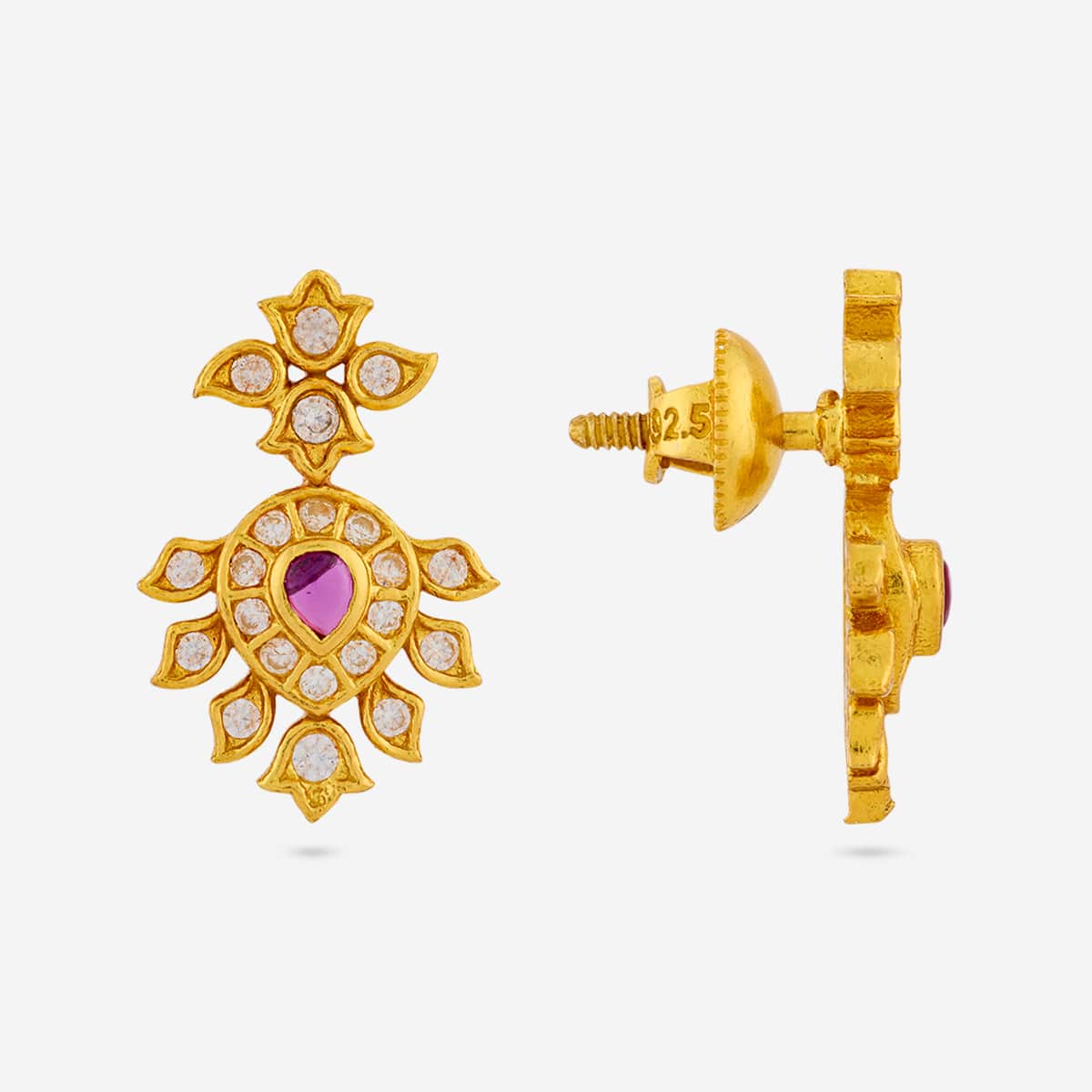 Temple Earring Silver Temple Earring 197062