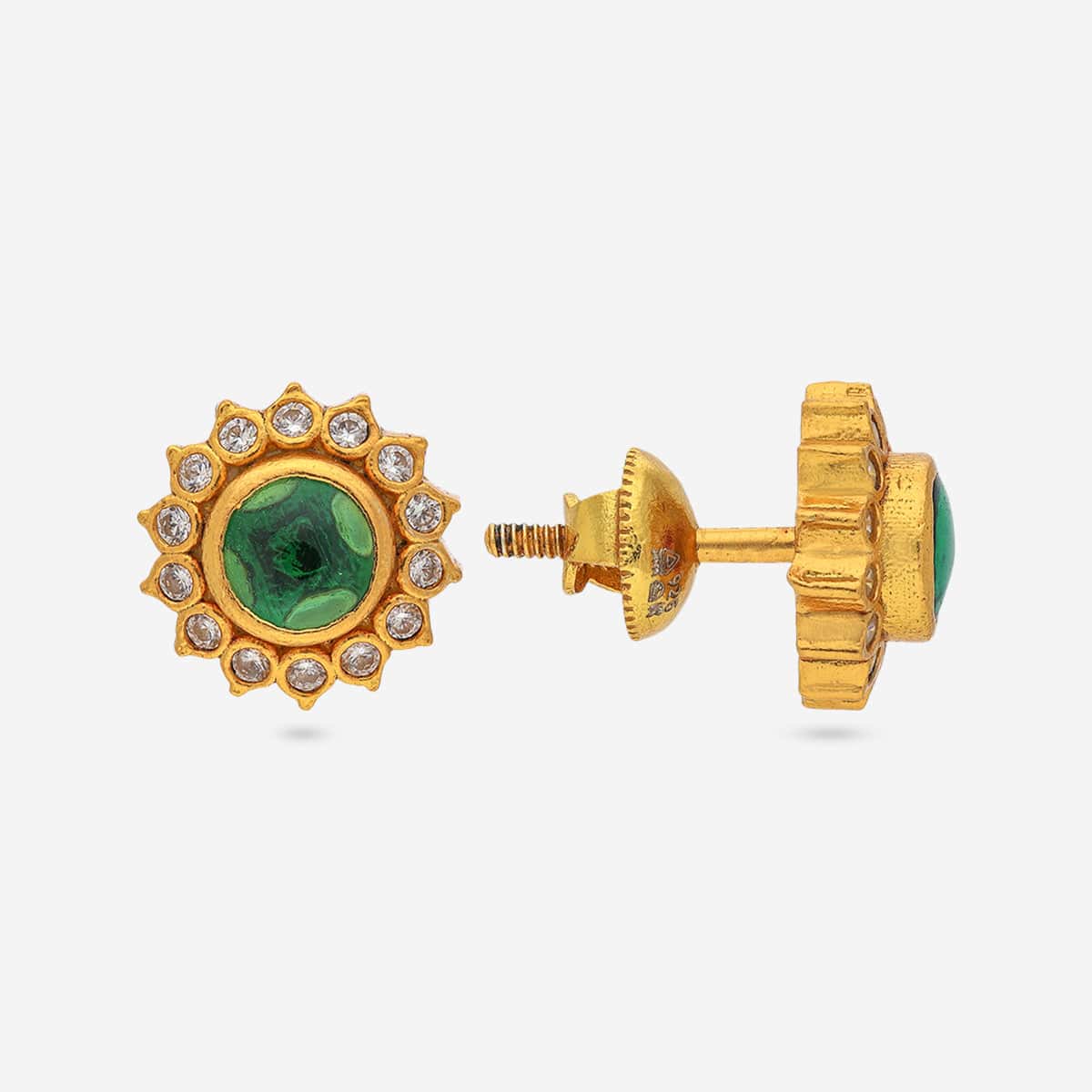 Temple Earring Silver Temple Earring 197213