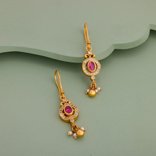 Temple Earring Silver Temple Earring 198599