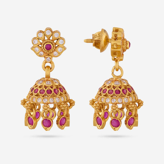 Temple Earring Silver Temple Earring 199537