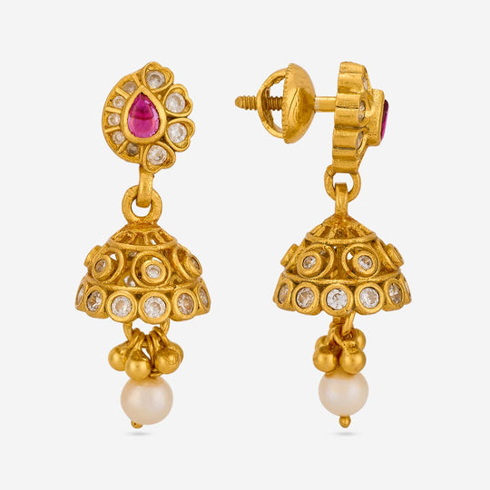 Temple Earring Silver Temple Earring 199538