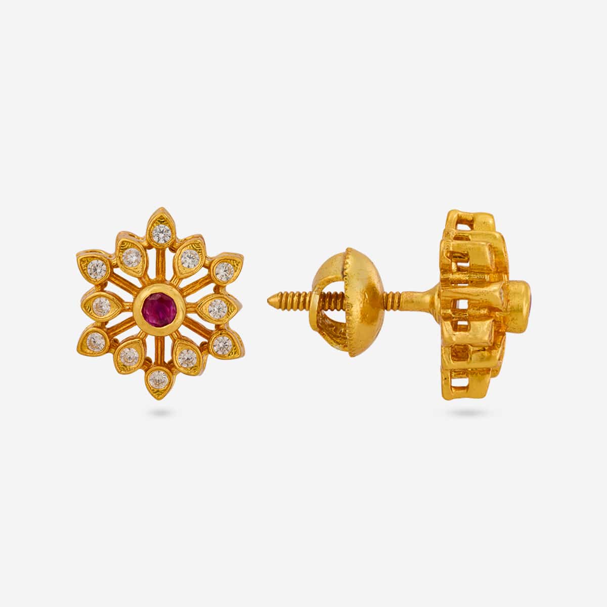 Temple Earring Silver Temple Earring 202852