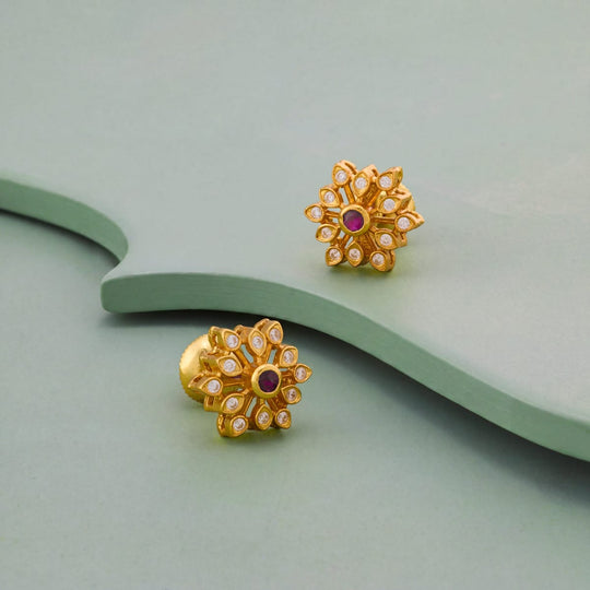 Temple Earring Silver Temple Earring 202852
