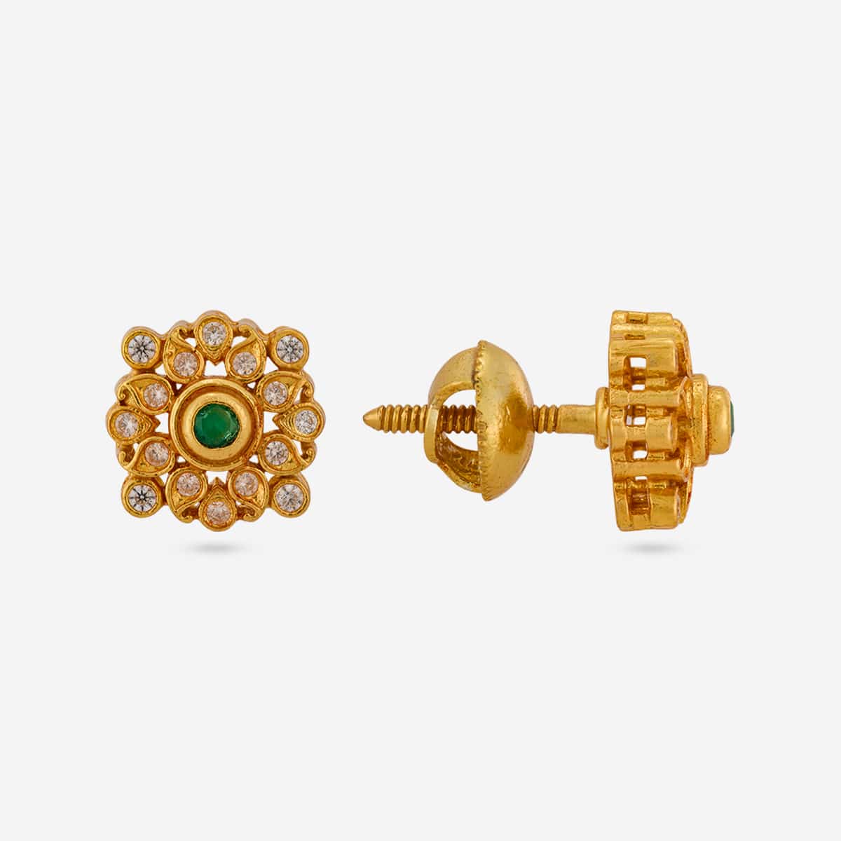 Temple Earring Silver Temple Earring 202853