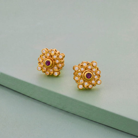 Temple Earring Silver Temple Earring 202853