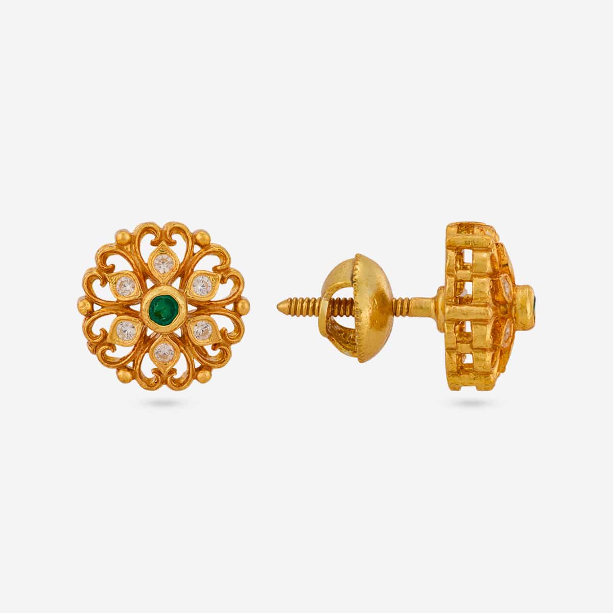 Temple Earring Silver Temple Earring 202854