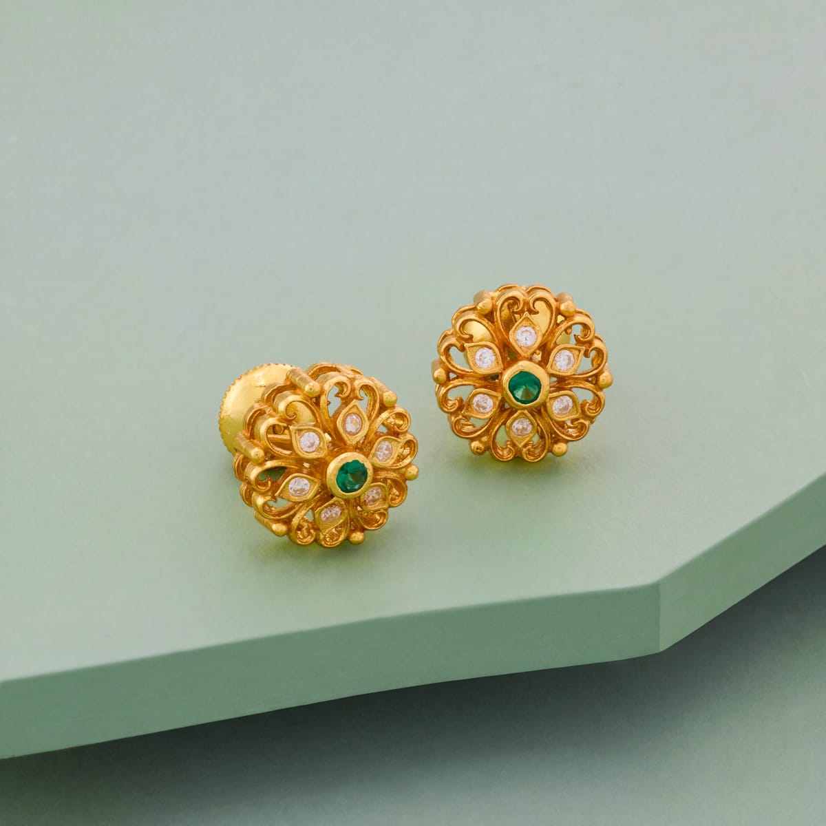 Temple Earring Silver Temple Earring 202854