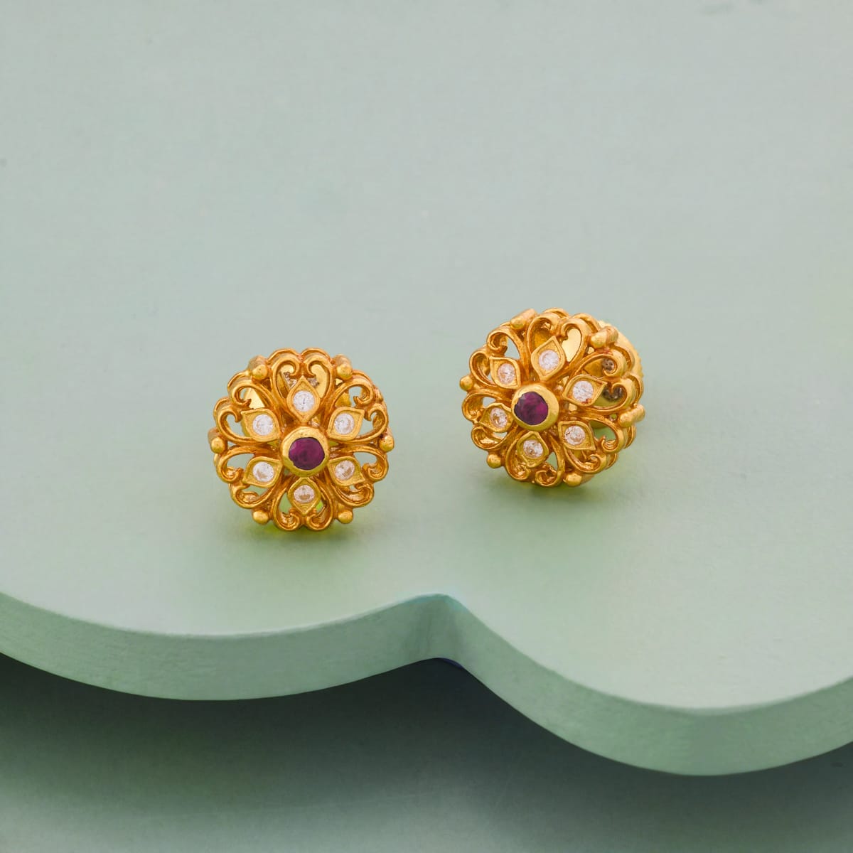 Temple Earring Silver Temple Earring 202854