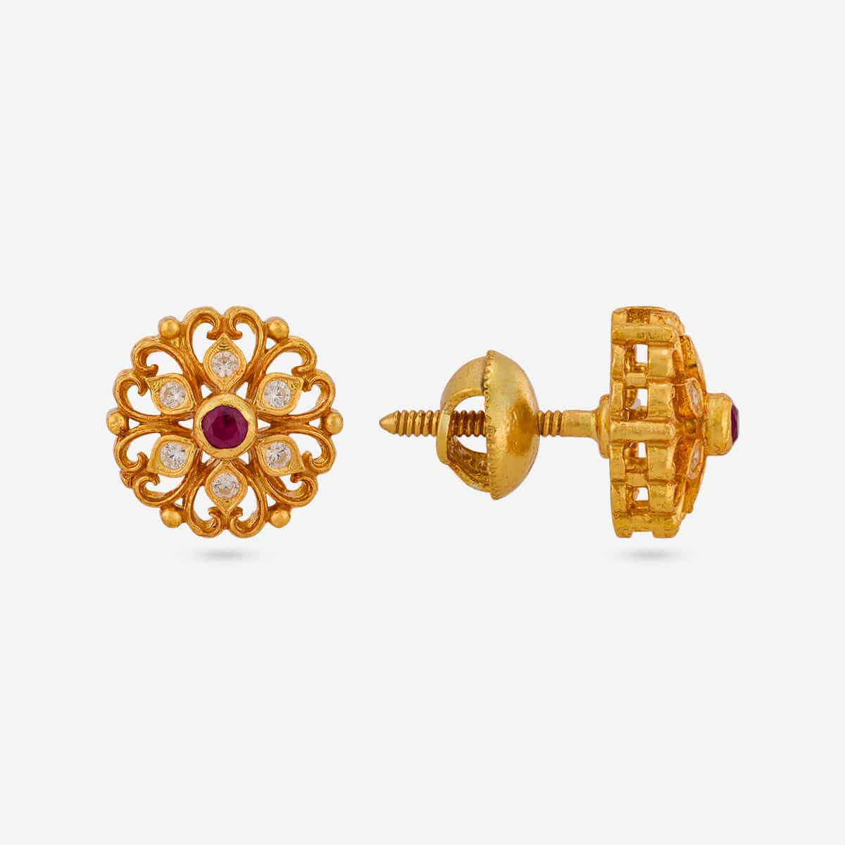 Temple Earring Silver Temple Earring 202854