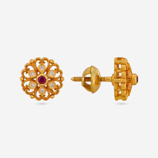 Temple Earring Silver Temple Earring 202854