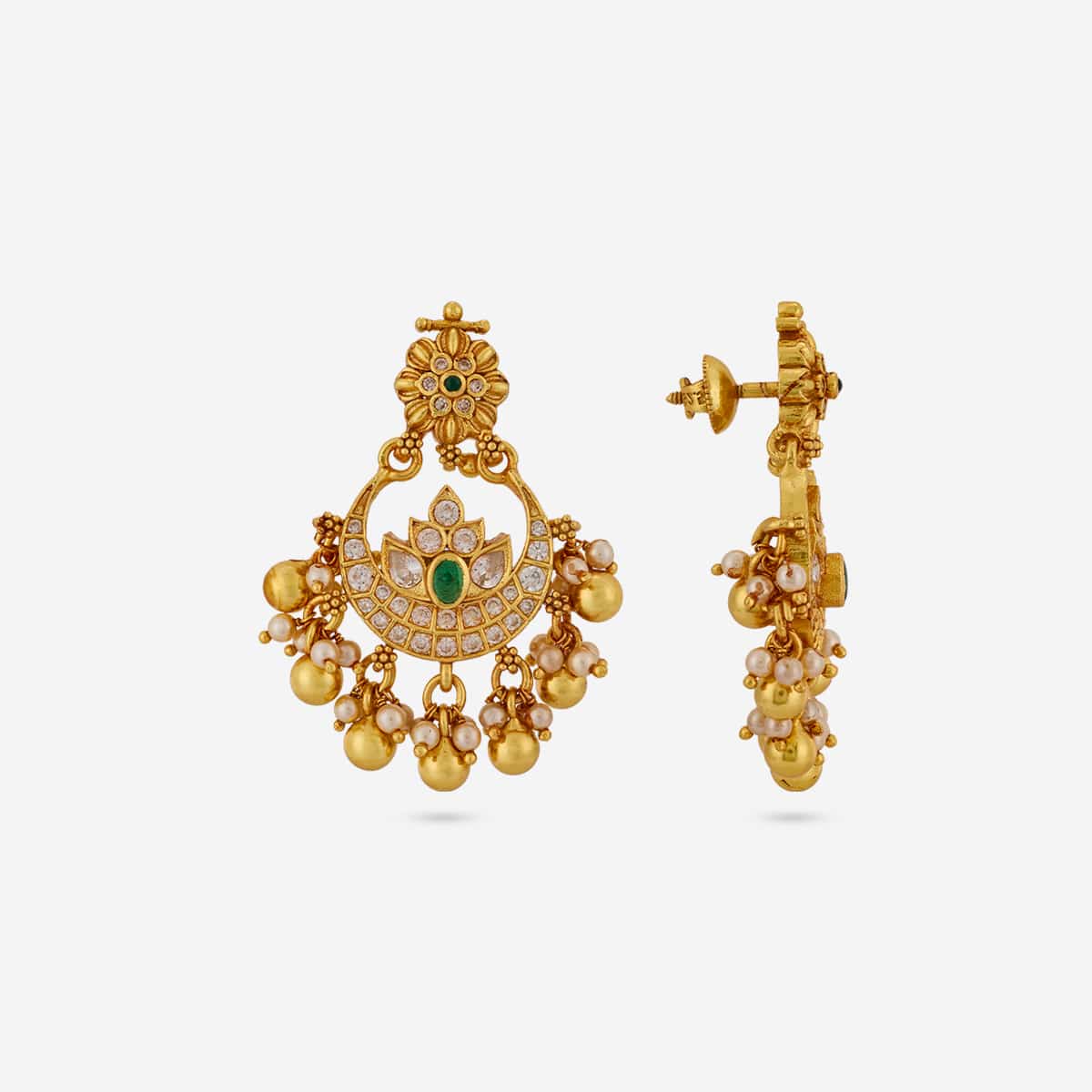 Temple Earring Silver Temple Earring 202855