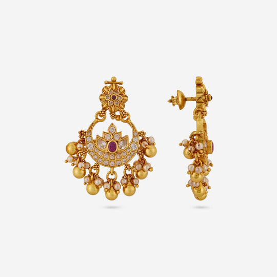 Temple Earring Silver Temple Earring 202855