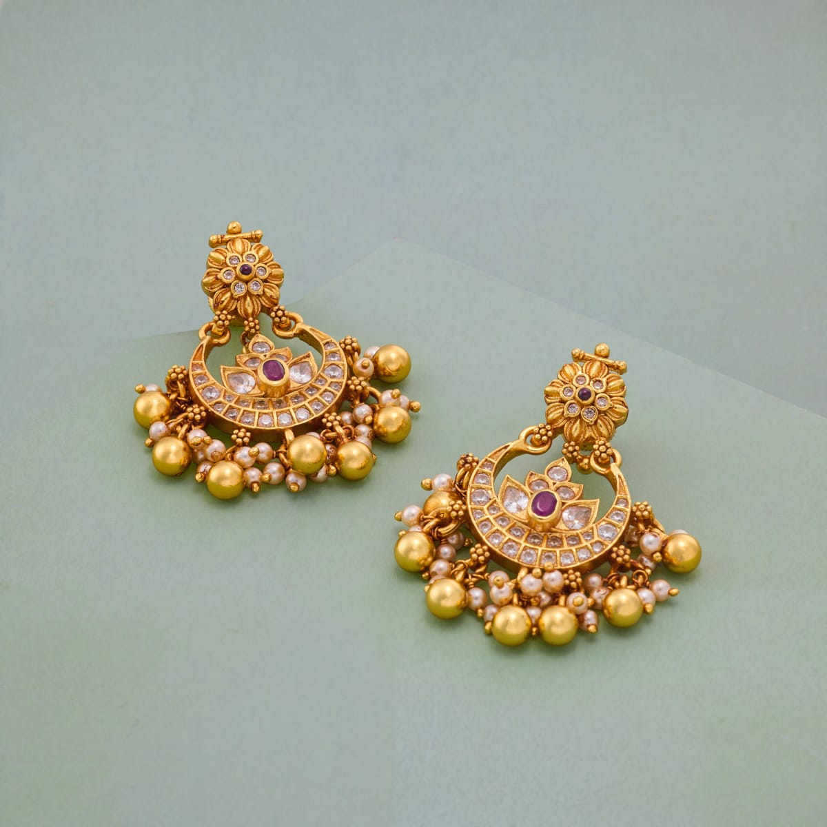 Temple Earring Silver Temple Earring 202855