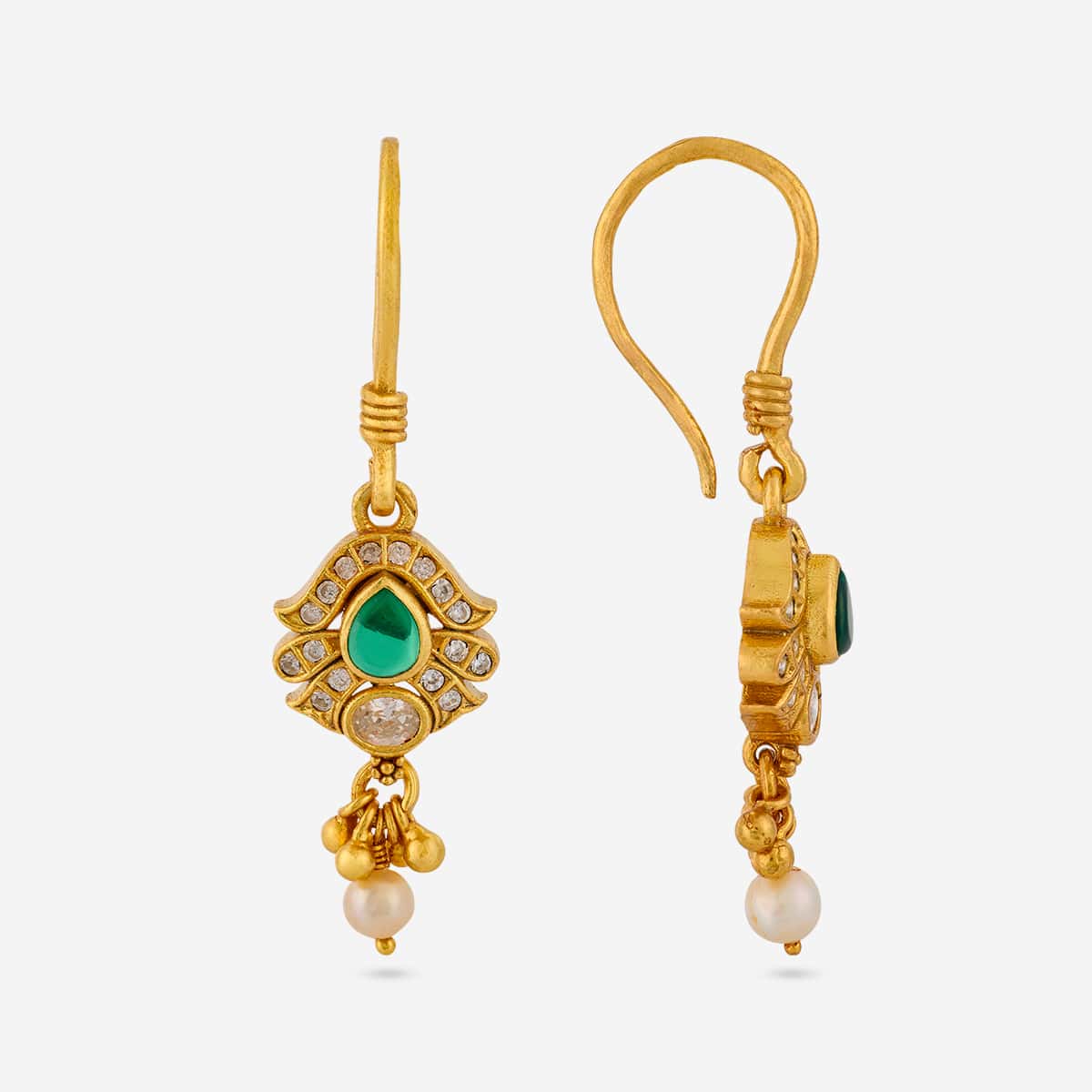 Temple Earring Silver Temple Earring 202857