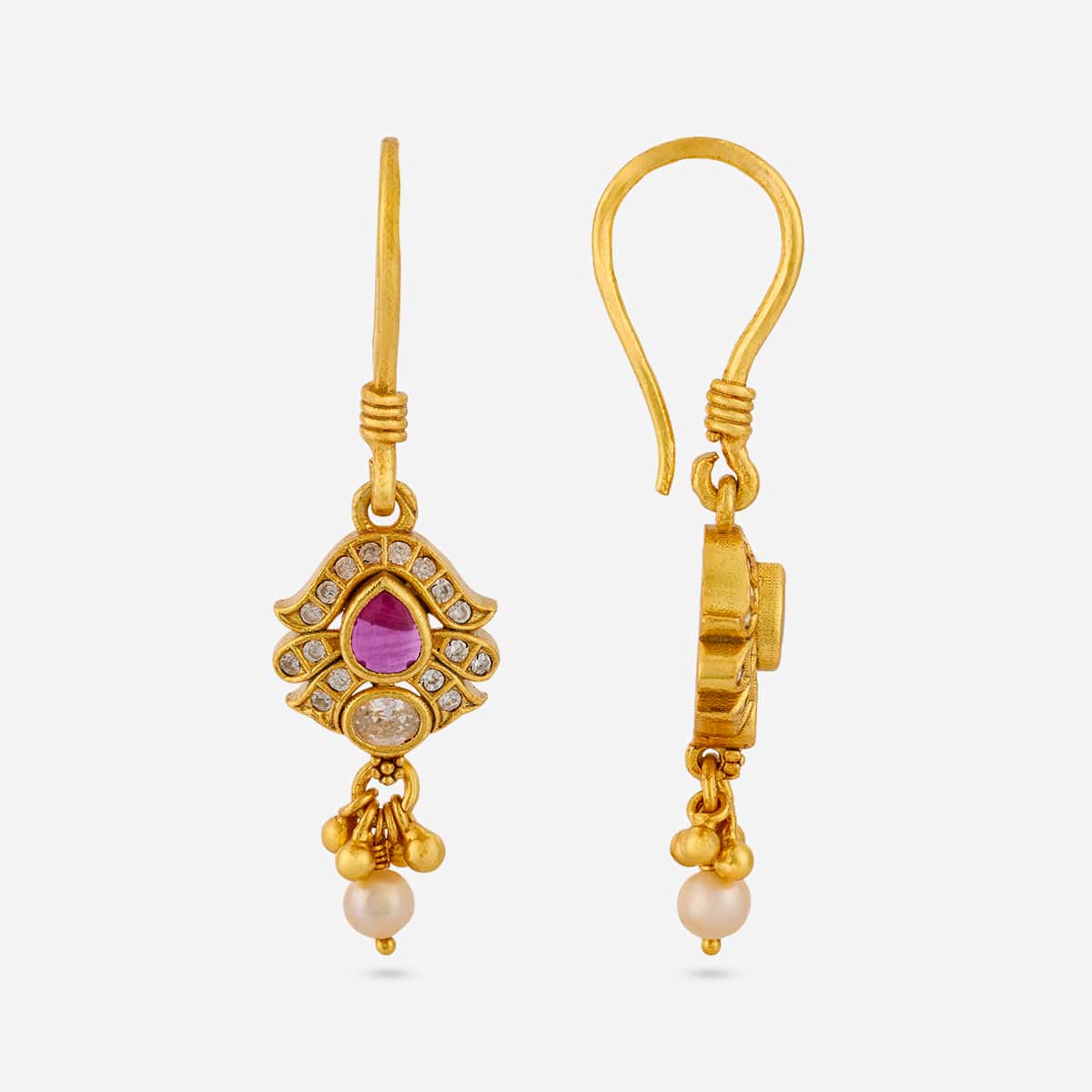 Temple Earring Silver Temple Earring 202857