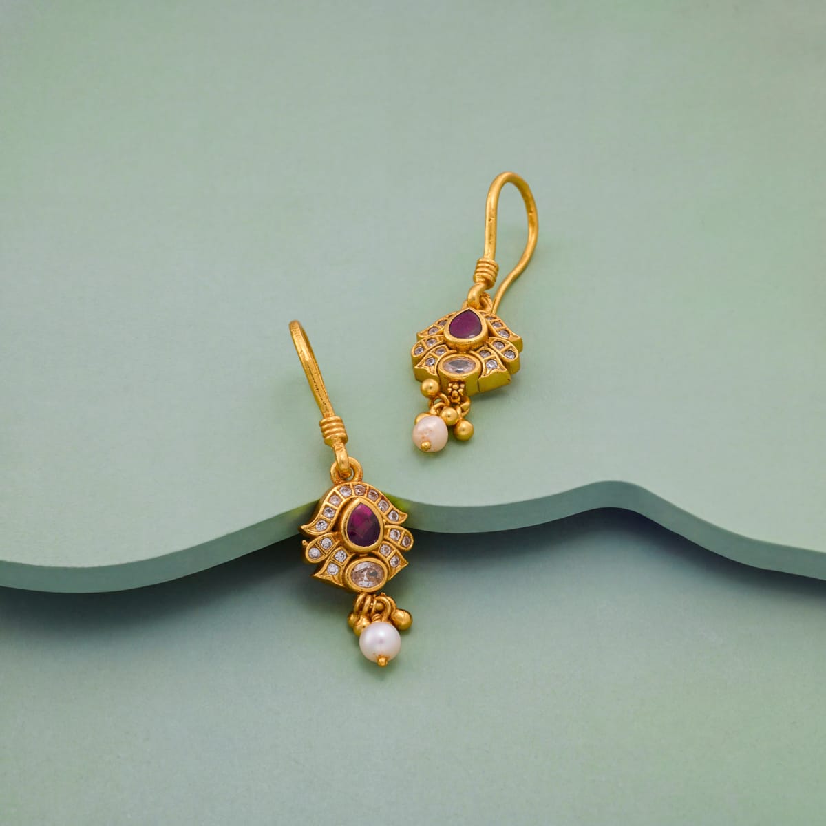 Temple Earring Silver Temple Earring 202857