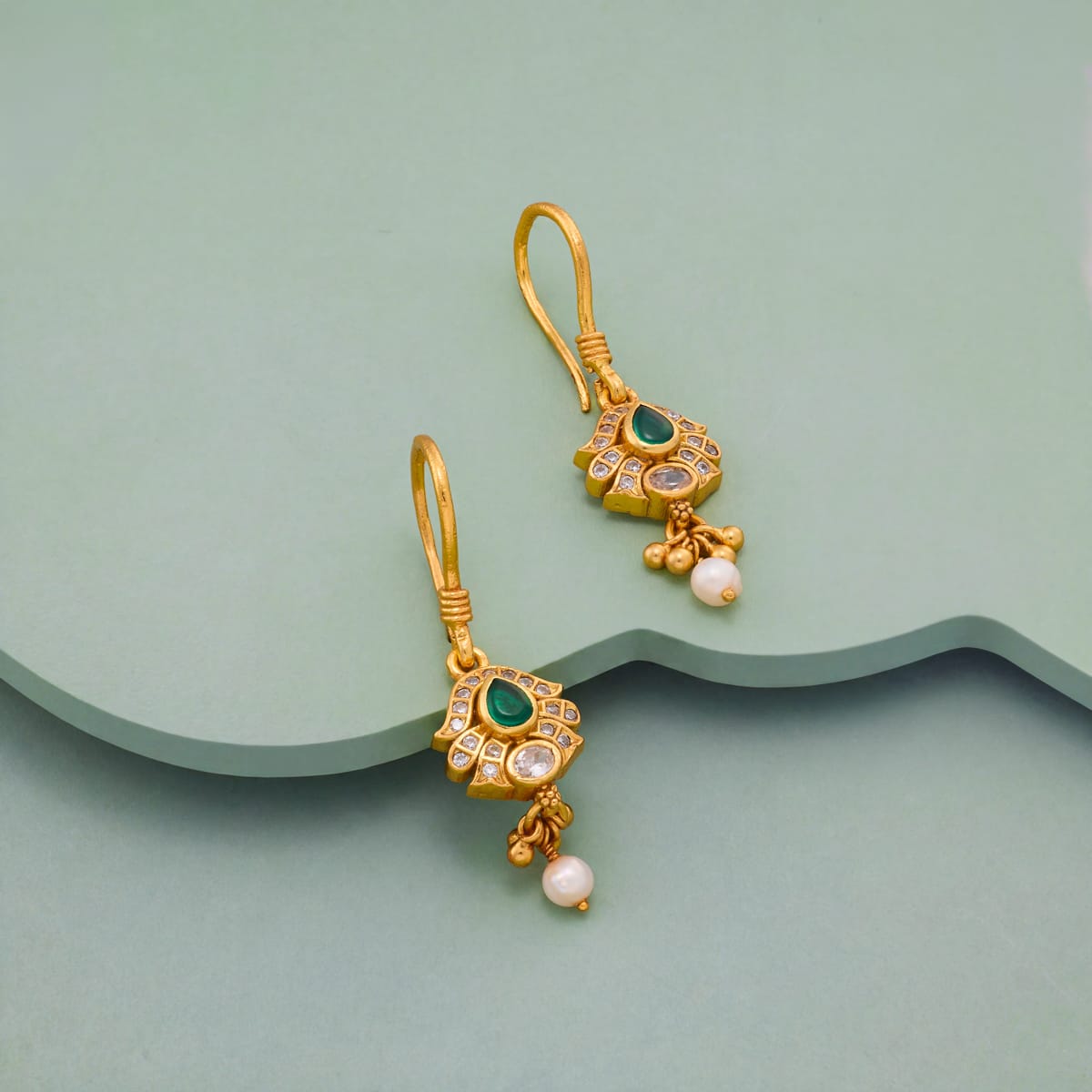 Temple Earring Silver Temple Earring 202857