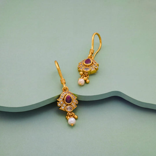 Temple Earring Silver Temple Earring 202857