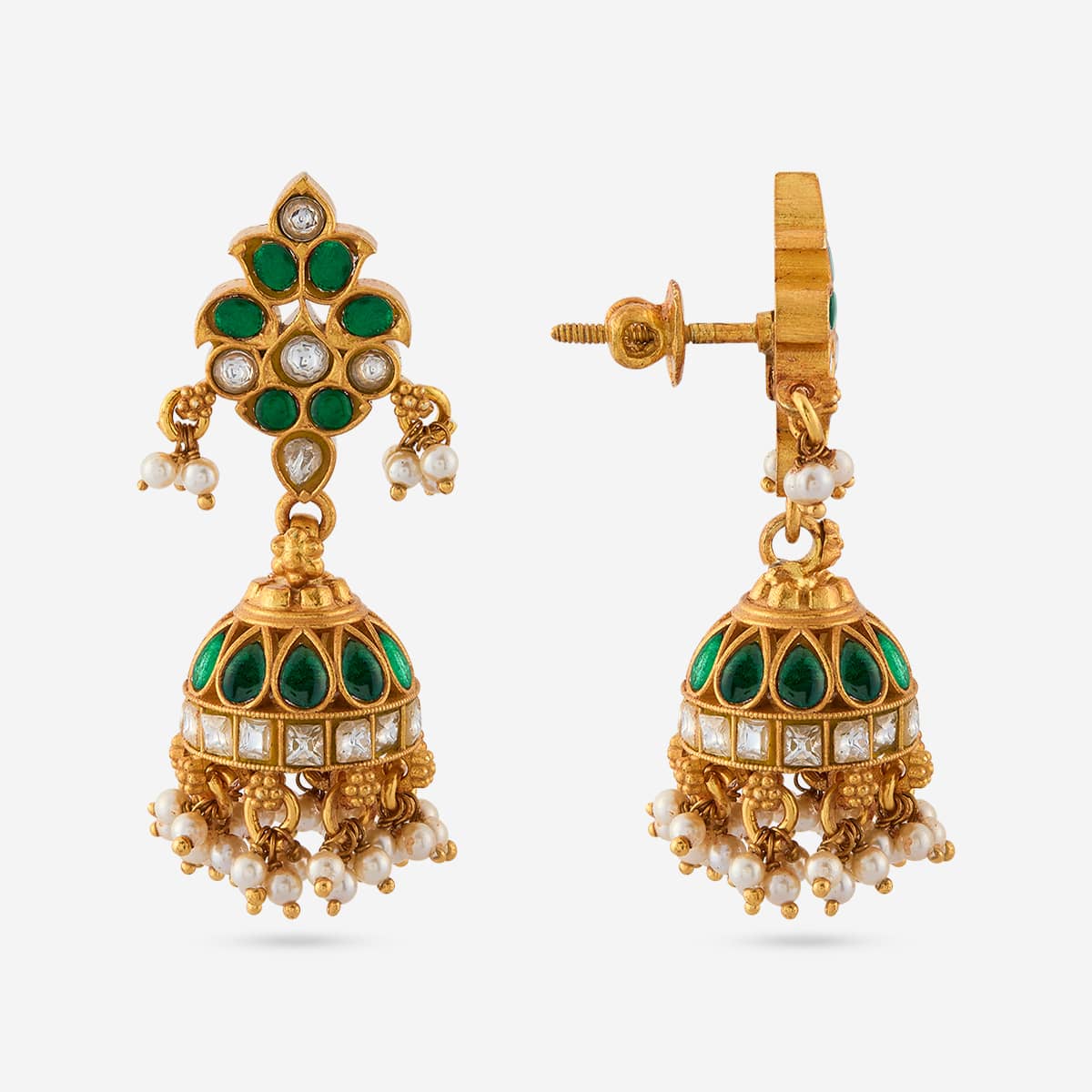 Temple Earring Silver Temple Earring 204845