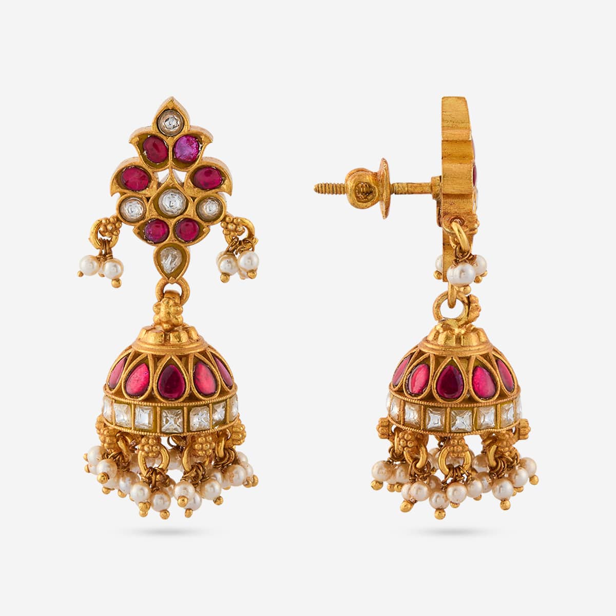 Temple Earring Silver Temple Earring 204845