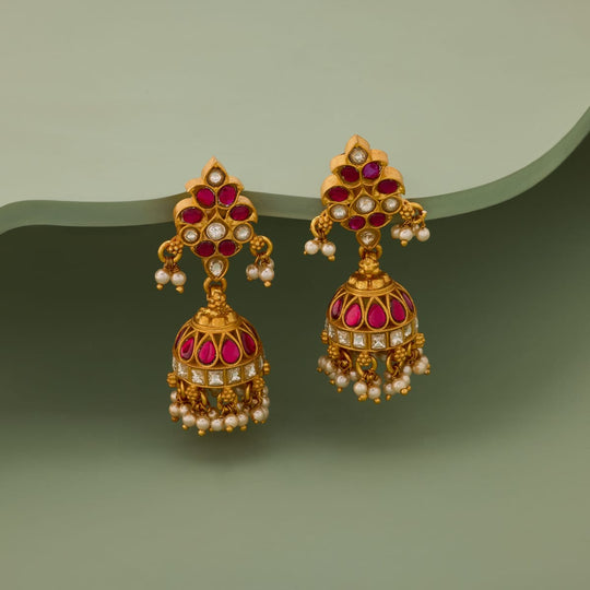 Temple Earring Silver Temple Earring 204845