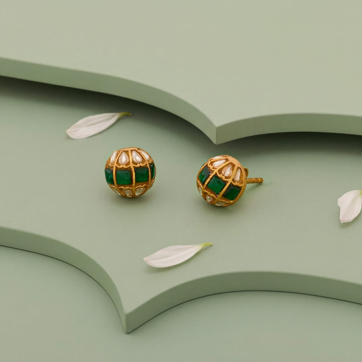 Temple Earring Silver Temple Earring 204865