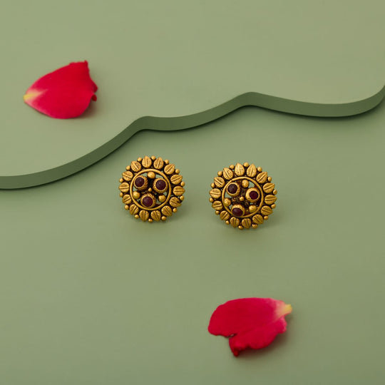 Temple Earring Silver Temple Earring 204904