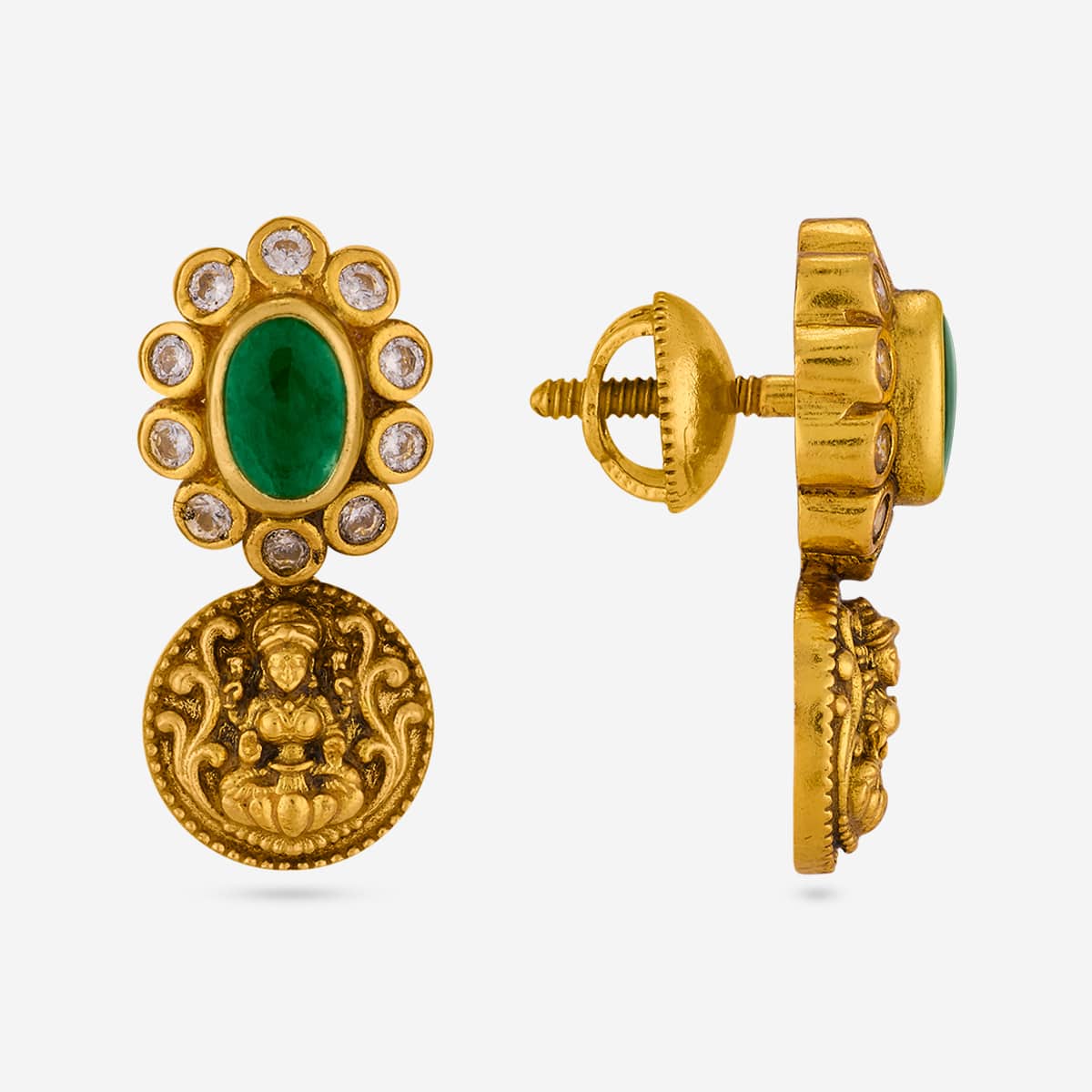 Temple Earring Silver Temple Earring 204905