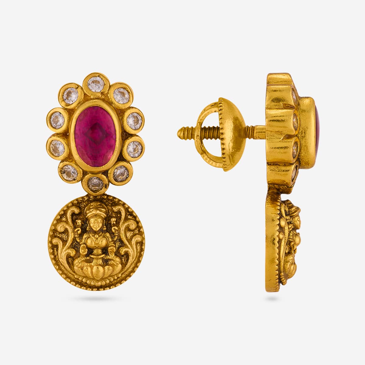 Temple Earring Silver Temple Earring 204905