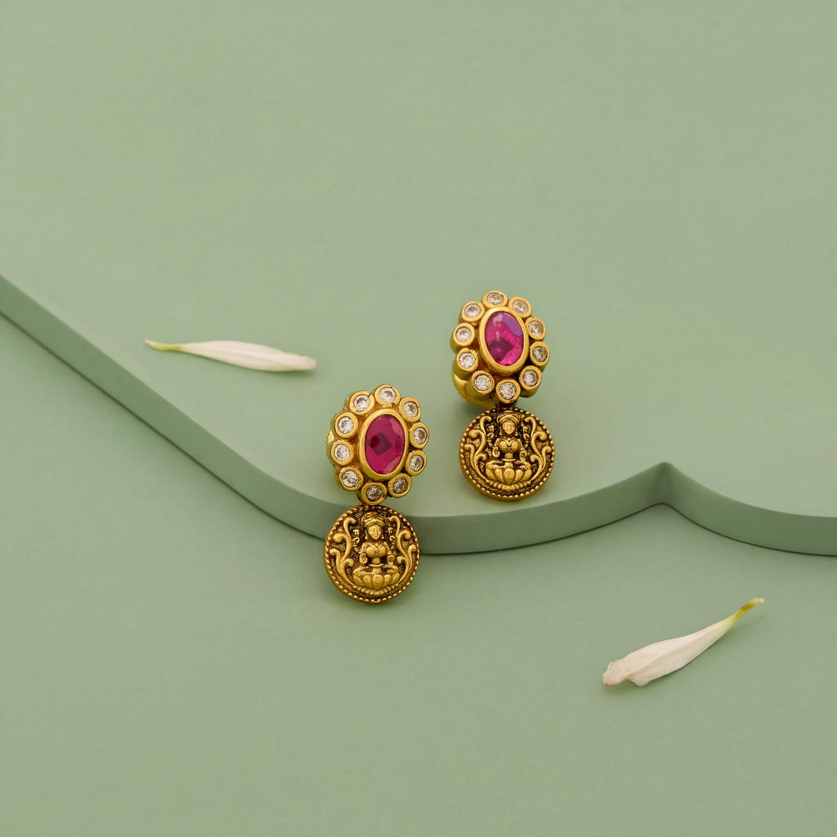 Temple Earring Silver Temple Earring 204905