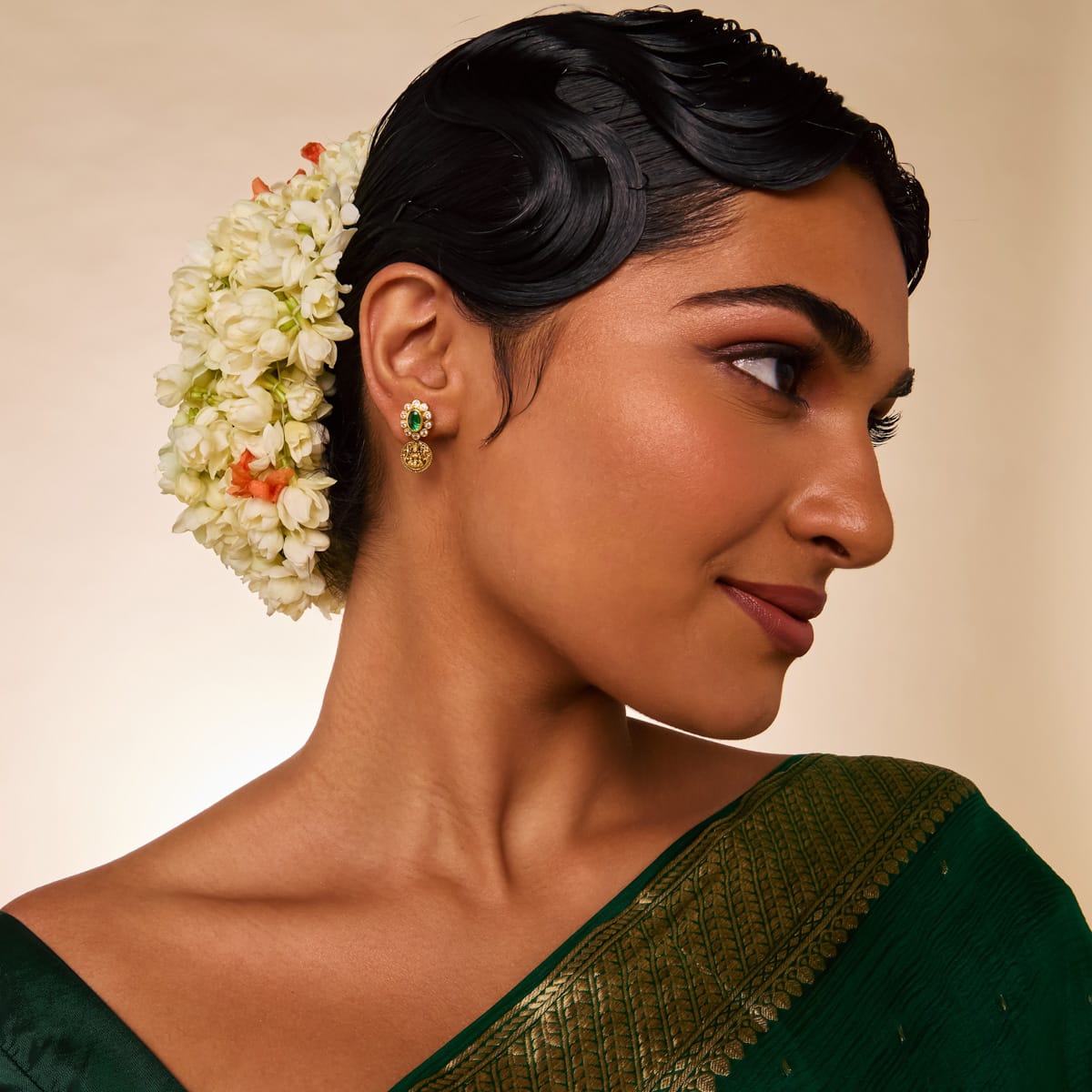 Temple Earring Silver Temple Earring 204905