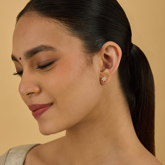 Temple Earring Silver Temple Earring 174070