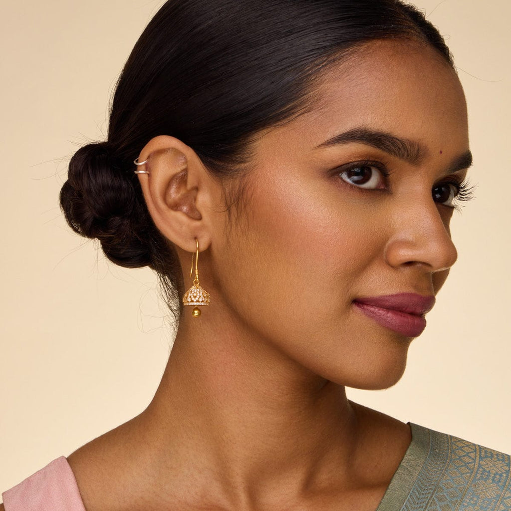 Temple Earring Silver Temple Earring 191827