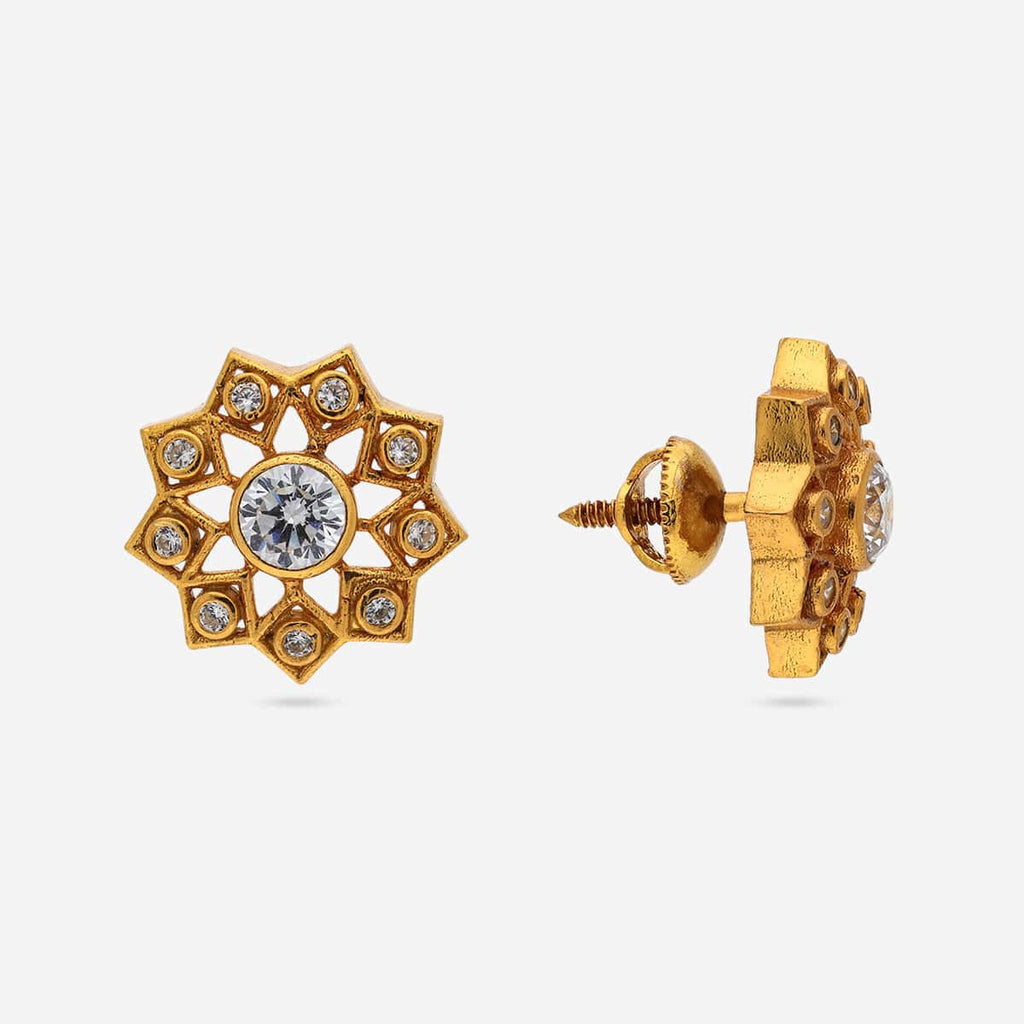 Temple Earring Silver Temple Earring 191828