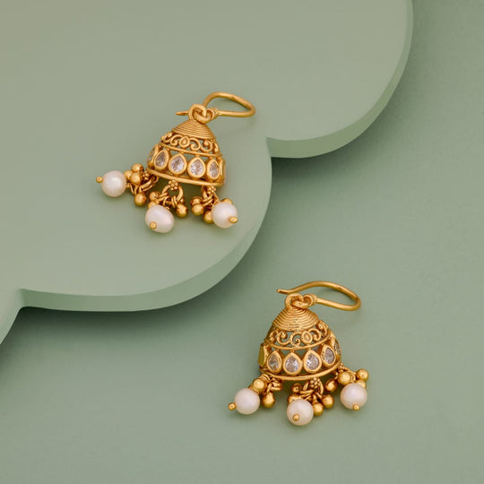 Temple Earring Silver Temple Earring 197013