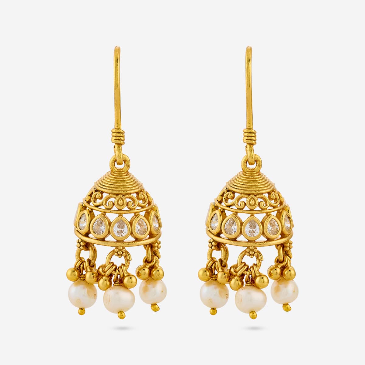 Temple Earring Silver Temple Earring 197013