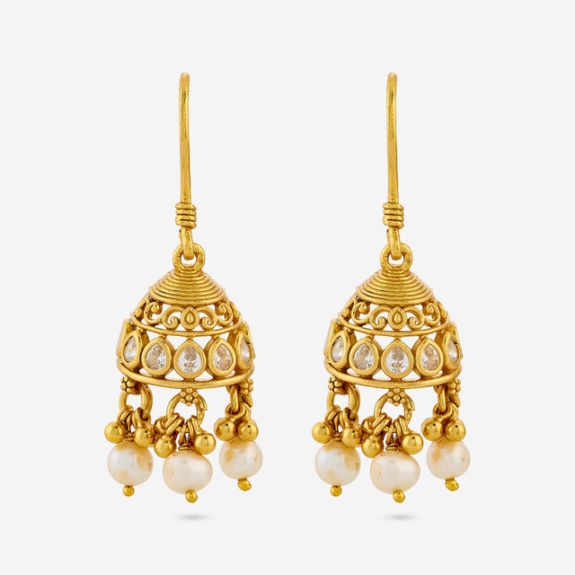 Temple Earring Silver Temple Earring 197013