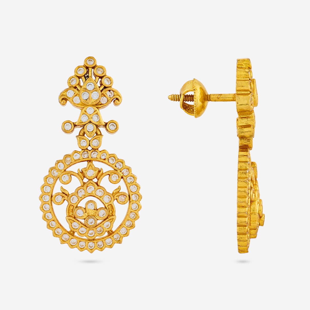 Temple Earring Silver Temple Earring 197056