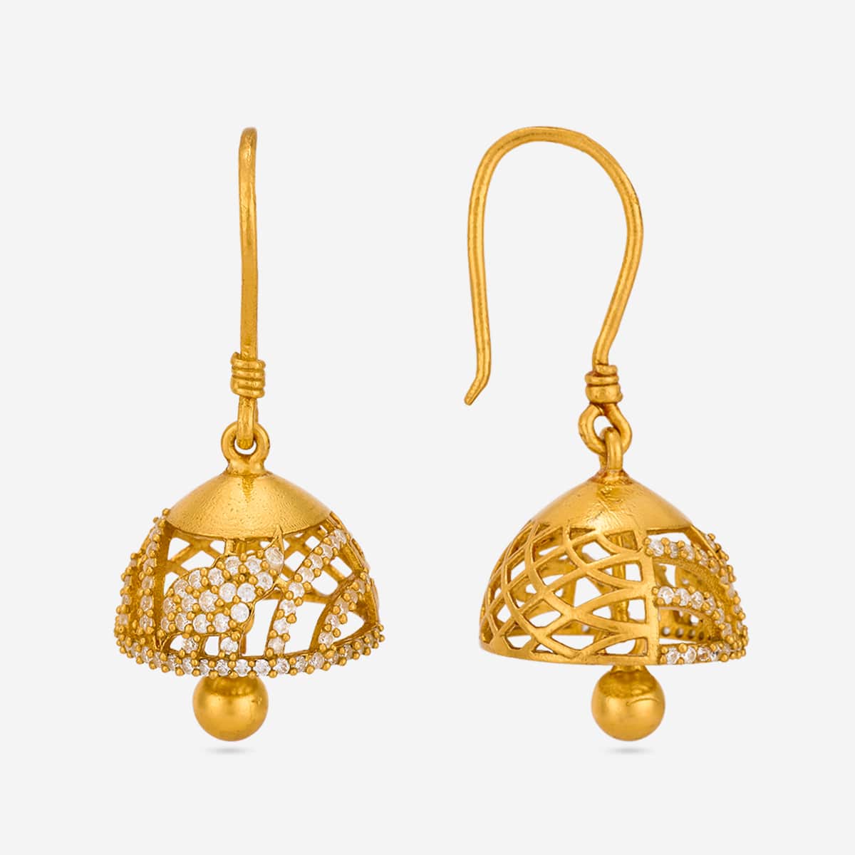 Temple Earring Silver Temple Earring 199539