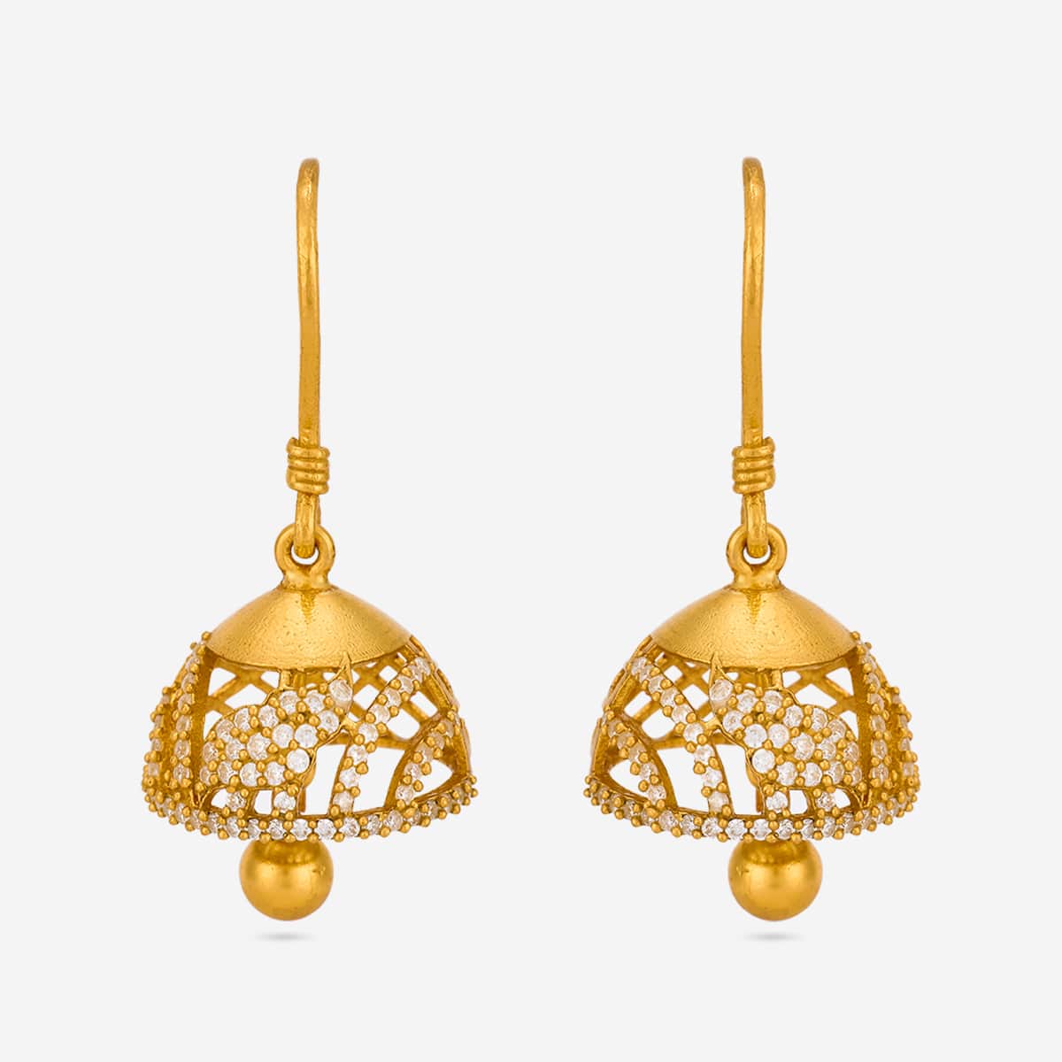 Temple Earring Silver Temple Earring 199539