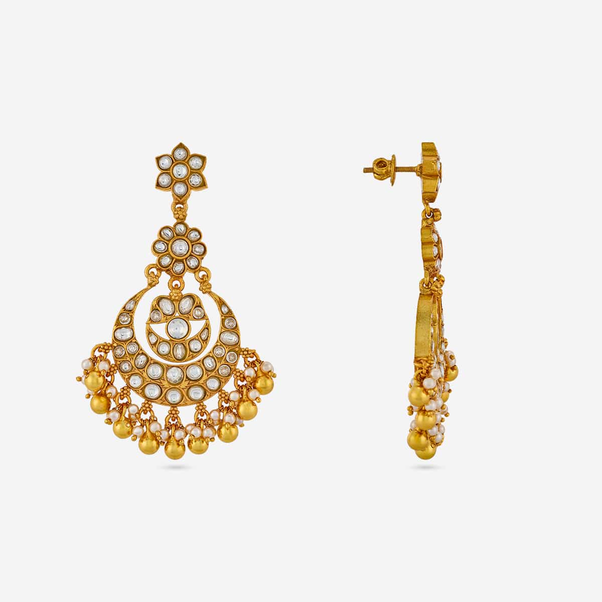 Temple Earring Silver Temple Earring 201413
