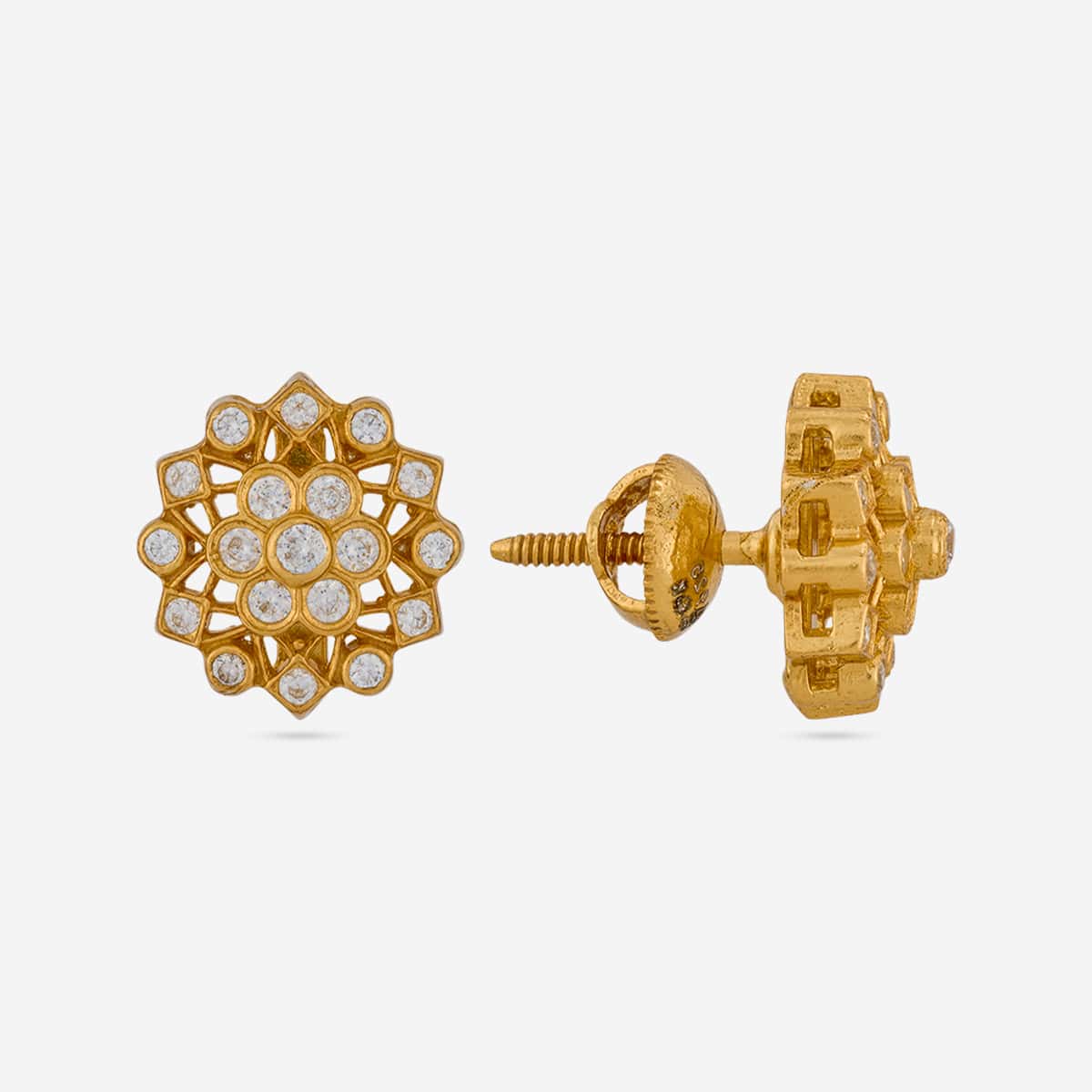 Temple Earring Silver Temple Earring 201416