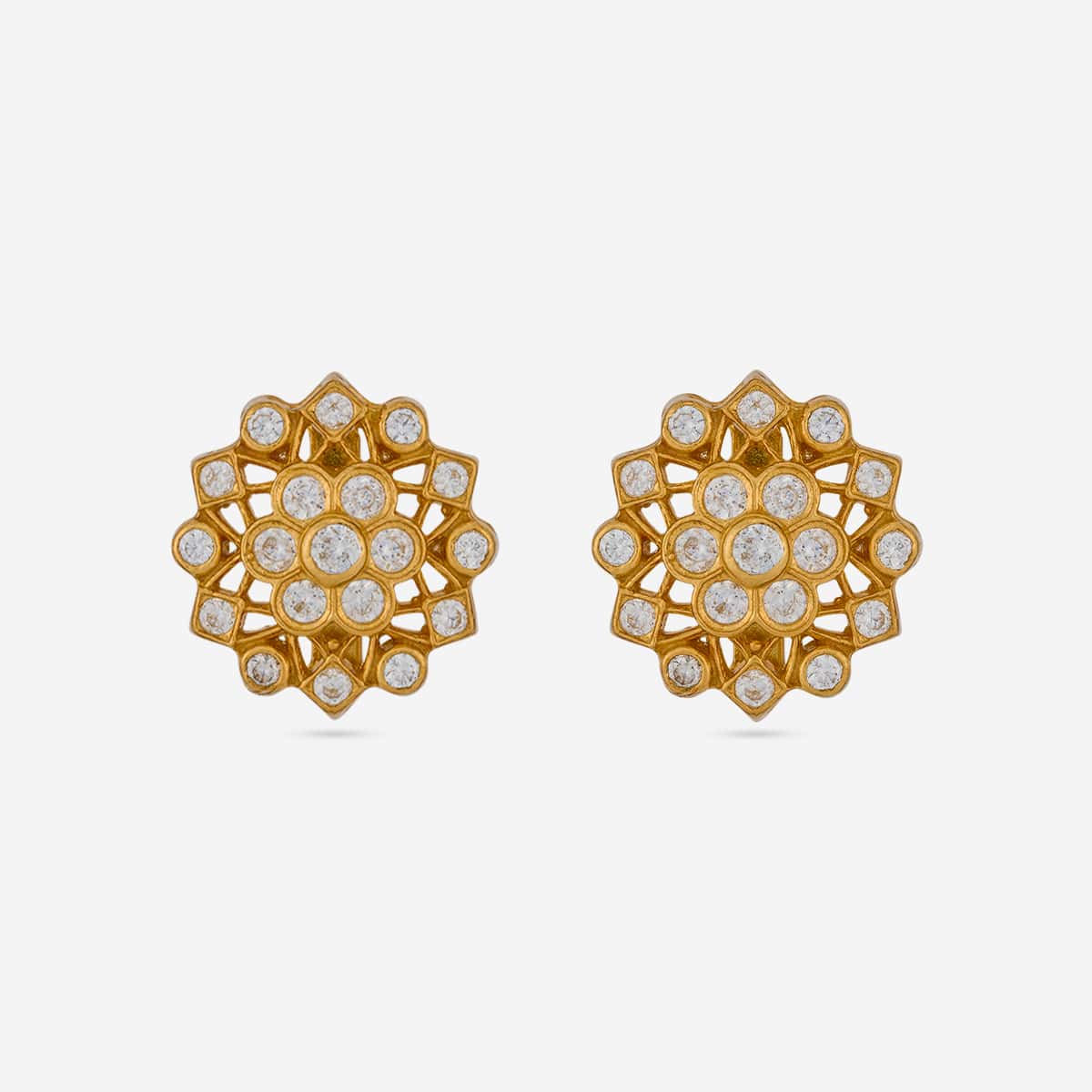 Temple Earring Silver Temple Earring 201416