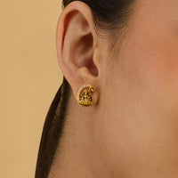 Temple Earring Silver Temple Earring 180406