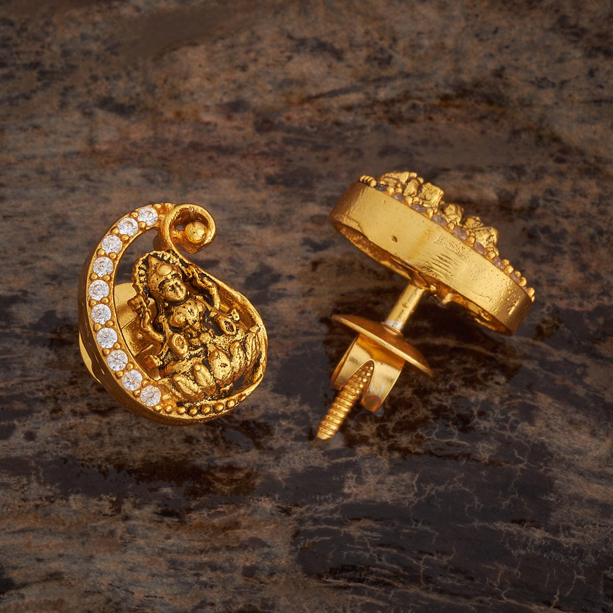 Temple Earring Silver Temple Earring 180406