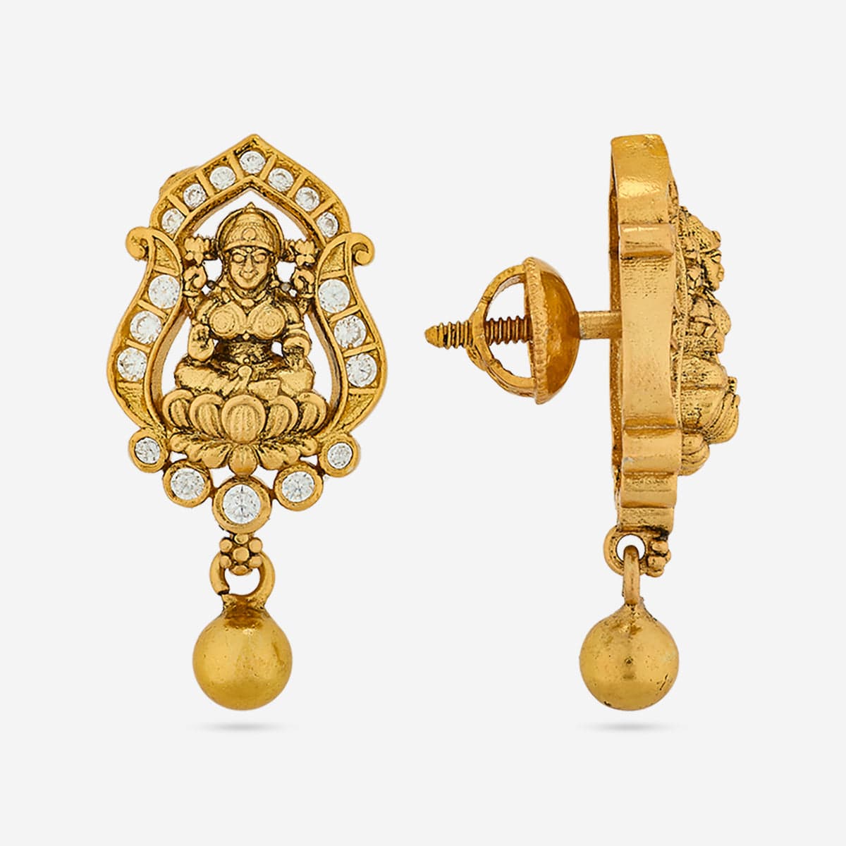 Temple Earring Silver Temple Earring 190564